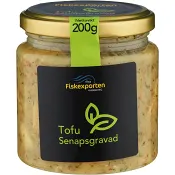 Tofu senapsgravad 200g Fiskexporten.