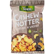 Cashewnötter Rostade &amp; Saltade 275g Tropic Snacks.