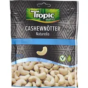 Cashewnötter Naturella 170g Tropic Snacks.
