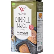 Dinkelmjöl Fullkorn Eko 1kg Wapnö.