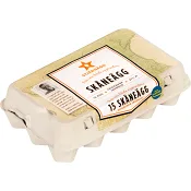 Skåneägg Frigående 15-p Stjärnägg.