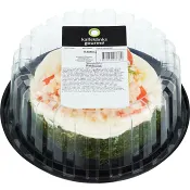 Smörgåstårta Räkbomb 600g Kallskänks gourmé.