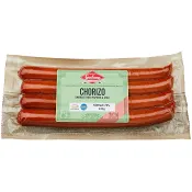 Chorizo Smal 78% Kötthalt 240g Gudruns.