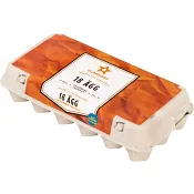 Ägg Frigående 18-p Stjärnägg.