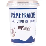 Crème Fraiche 32% 5dl Grådö Mejeri.