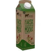Mellanmjölk 1,5% KRAV 1l Grådö Mejeri.