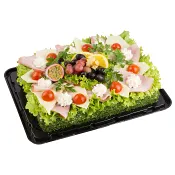 Smörgåstårta Ost &amp; Skinka 6 bitar 2,1kg Green hill.