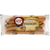 Wienerkorv 84% Kötthalt 300g Rybergs Charkuteri.