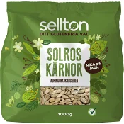 Solroskärnor 1kg Sellton.