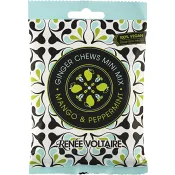 Snacks Ginger Chews Mini Mix Mango &amp; Pepparmynta 48g Renée Voltaire.