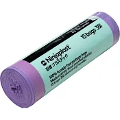 Avfallspåse med dragsnöre 35L 15-p Ninjaplast.