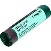 Avfallspåse med dragsnöre 20L 15p Ninjaplast.