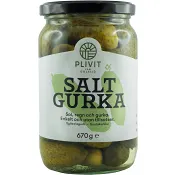 Saltgurka 670g Plivit Trade.