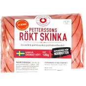 Rökt skinka 120g Petterssons Charkuteri.