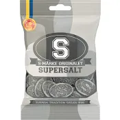S-märke orginalet Supersalt 80g Candypeople.