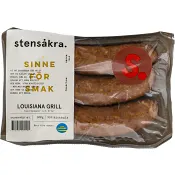 Kryddkorv Louisiana Grill 95% Kötthalt 300g Stensåkra.