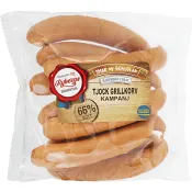 Grillkorv Tjock 66% Kötthalt 840g Rybergs.