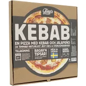 Kebabpizza 500g Tony´s pizza.