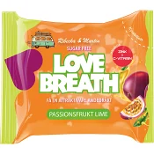 Sugtablett Passionsfrukt Lime 25g Love Breath.
