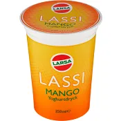 Yoghurtdryck Mangolassi 250ml Larsa foods.