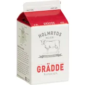 Grädde 40% 5dl Holmryds Mejeri.