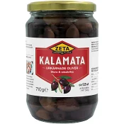 Kalamataoliver urkärnade 710g Zeta.