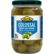 Colossaloliver med kärnor 710g Zeta.