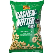Cashewnötter Naturell 1000g Exotic Snacks.
