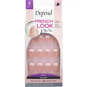 French Look Rosa Kort SQ 1 Styck Depend.