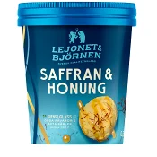Glass Saffran &amp; honung 500ml Lejonet &amp; Björnen.