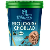 Glass Choklad Ekologisk 500ml Lejonet &amp; Björnen.