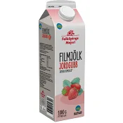 Filmjölk Jordgubb 2,7% 1l Falköpings Mejeri.