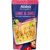 Lime Chilisås 250g Middagsklart Abba.