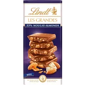 Chokladkaka LES GRANDES Vit Nougat Mandel 150g Lindt.