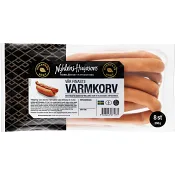Varmkorv bokspånsrökt 360g Nyhléns Hugosons.