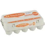 Ägg M 15-pack Frigående Närke ägg.