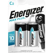 Batteri C 2-p Energizer Max Plus.