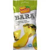 Naturgodis Bara Snacks Mango Och Ananas 55g Exotic Snacks.