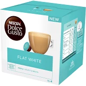 Kaffekapslar Flat white 16-p Dolce Gusto.