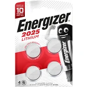 Knappcellsbatteri 2025 4-p Energizer.