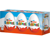 Kinder Surpriseägg 3-p 60g Ferrero.