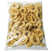 Bläckfiskringar Förfriterade 800g Feldt's.