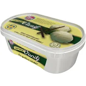 Laktosfri Gräddglass Vanilj 500ml Kling Glass.