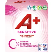 Tvättmedel Sensitive Color 700g pulver A+.