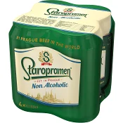 Öl Alkoholfri 33cl 4-p Staropramen.