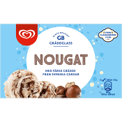 Glass Nougat 500ml GB Gräddglass.
