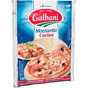 Mozzarella Riven 150g Galbani.