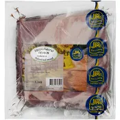 Revben Knäckta Vac ca 1kg JMs Kött &amp; Chark.