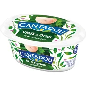 Färskost Vitlök &amp; Örter 140g Cantadou.