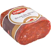 Salame Magro Piccante i skivor ca 14g Bonvini.